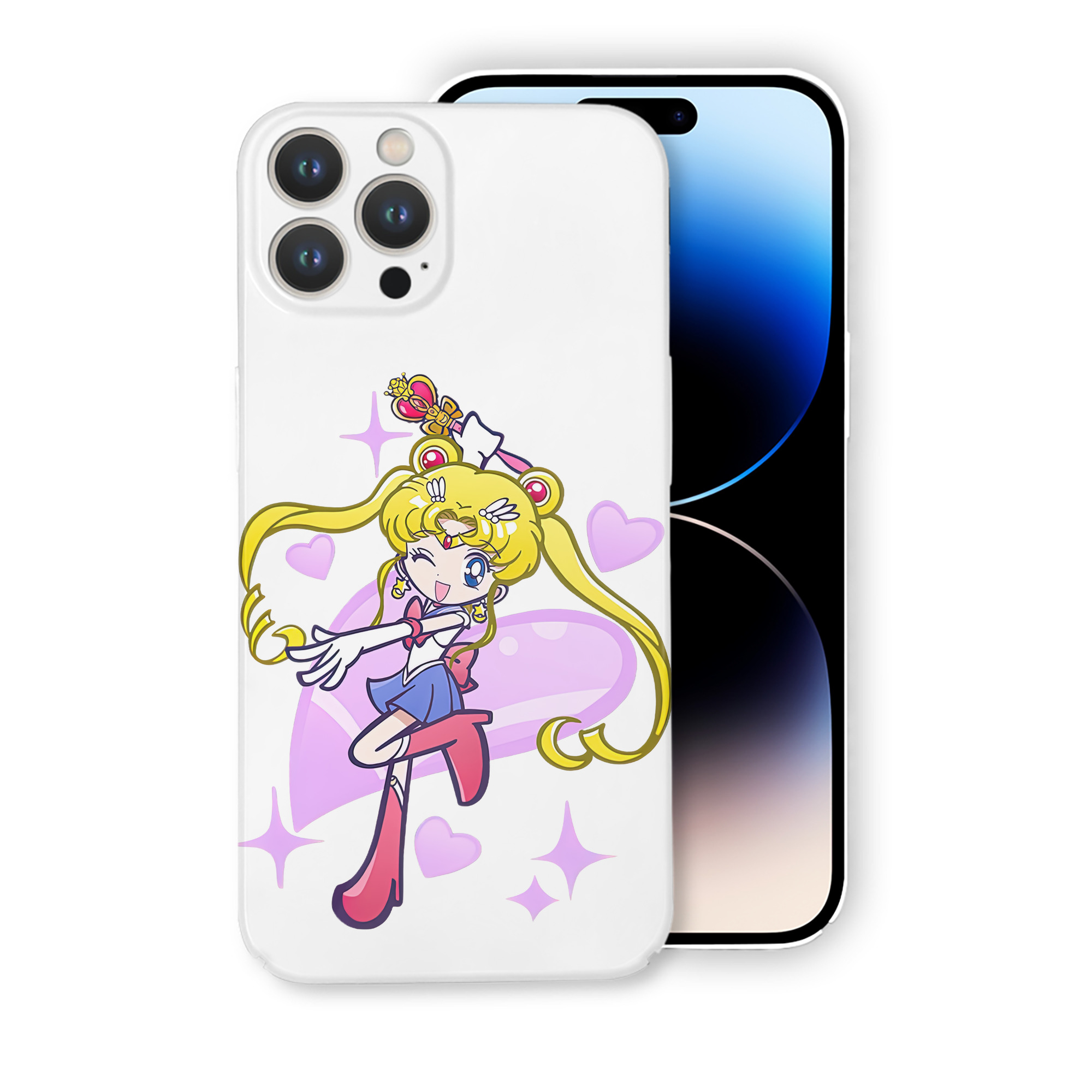（画像用） 美少女戦士セーラームーン 月野 うさぎ つきの うさぎ Sailor Moon Tsukino Usagi 【iPhone 14シリーズ対応】ハードケース
